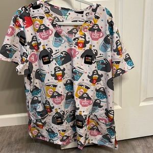 GT Performance sloth scrub top
